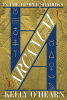 book cover for Arcanum: In The Temple Shadows