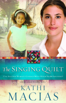 book cover for The Singing Quilt
