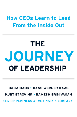book cover for The Journey of Leadership