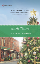 book cover for Homespun Christmas