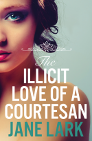 book cover for The Illicit Love of a Courtesan
