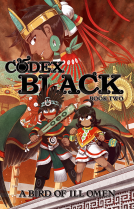 book cover for Codex Black (Book Two): Bird of Ill Omen
