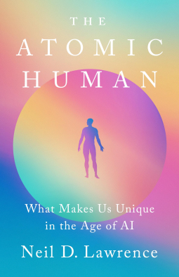 book cover for The Atomic Human