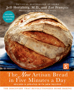 book cover for The New Artisan Bread in Five Minutes a Day