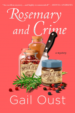 book cover for Rosemary and Crime
