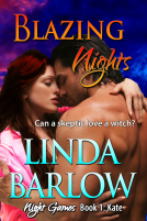 book cover for Blazing Nights