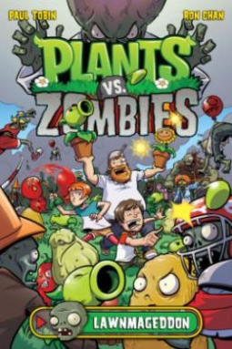 book cover for Plants vs. Zombies Volume 1: Lawnmageddon