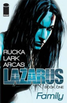 book cover for Lazarus Volume 1 