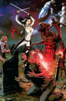 book cover for Grimm Fairy Tales Presents: Zombies and Demons