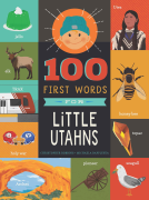 book cover for 100 First Words for Little Utahns