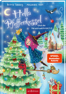Buchcover für Hella Pfefferkessel und die Hexenweihnacht (Hella Pfefferkessel 2)