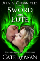 book cover for Sword and Lute: A Fantasy Romance Novelette
