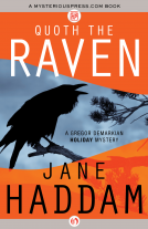 book cover for Quoth the Raven