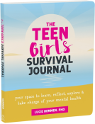 book cover for The Teen Girl’s Survival Journal