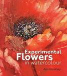 book cover for Experimental Flowers in Watercolour