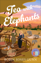 book cover for Tea with Elephants