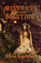 book cover for Mistress of the Solstice