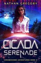 book cover for Cicada Serenade: Bloodlust and Desire under Texas Stars