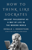 book cover for How to Think Like Socrates