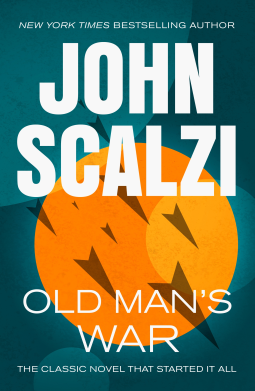 book cover for Old Man's War