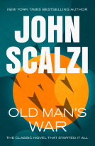 book cover for Old Man's War