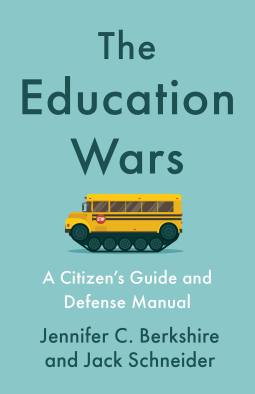 book cover for The Education Wars
