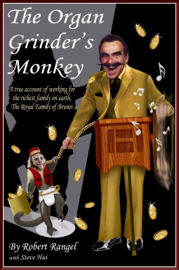 book cover for The Organ Grinder's Monkey