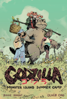 book cover for Godzilla: Monster Island Summer Camp