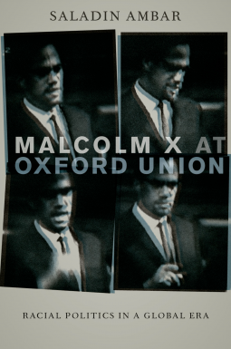 book cover for Malcolm X at Oxford Union