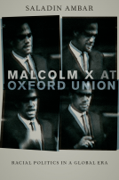 book cover for Malcolm X at Oxford Union