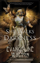 book cover for She Walks in Darkness