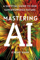 book cover for Mastering AI