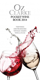 book cover for Oz Clarke Pocket Wine Book 2014