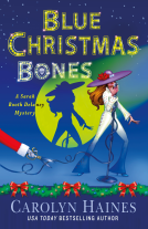 book cover for Blue Christmas Bones