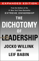 book cover for The Dichotomy of Leadership