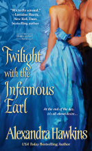 book cover for Twilight with the Infamous Earl