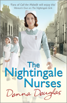 book cover for The Nightingale Nurses