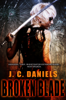 book cover for Broken Blade