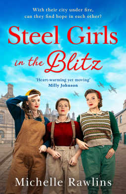 book cover for Steel Girls in the Blitz