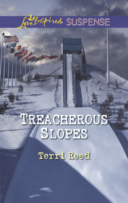 book cover for Treacherous Slopes