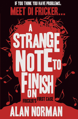book cover for A Strange Note to Finish On
