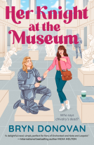 book cover for Her Knight at the Museum
