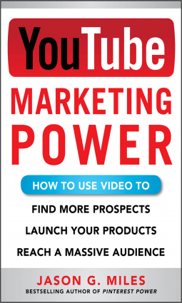 book cover for YouTube Marketing Power