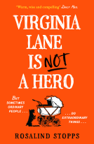 book cover for Virginia Lane is Not a Hero
