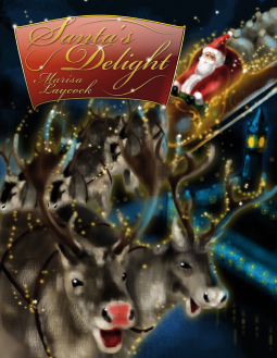 book cover for Santa's Delight