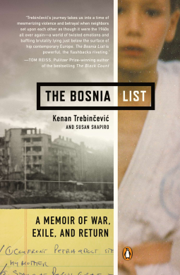 book cover for The Bosnia List