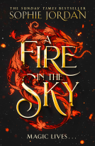 book cover for A Fire in the Sky