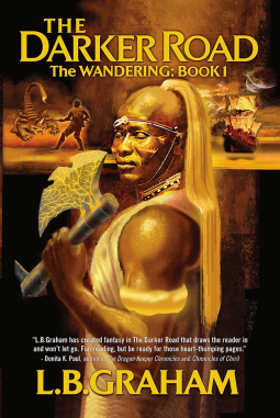 book cover for The Darker Road