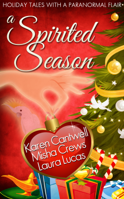 book cover for A Spirited Season