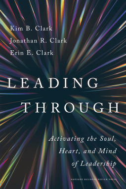 book cover for Leading Through